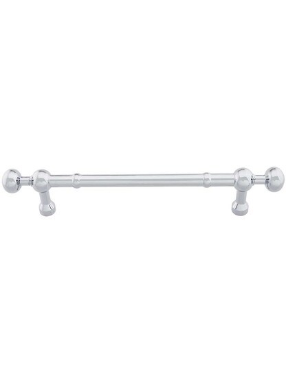 Somerset Weston Cabinet Pull - 7 inch Center-to-Center in Polished Chrome.